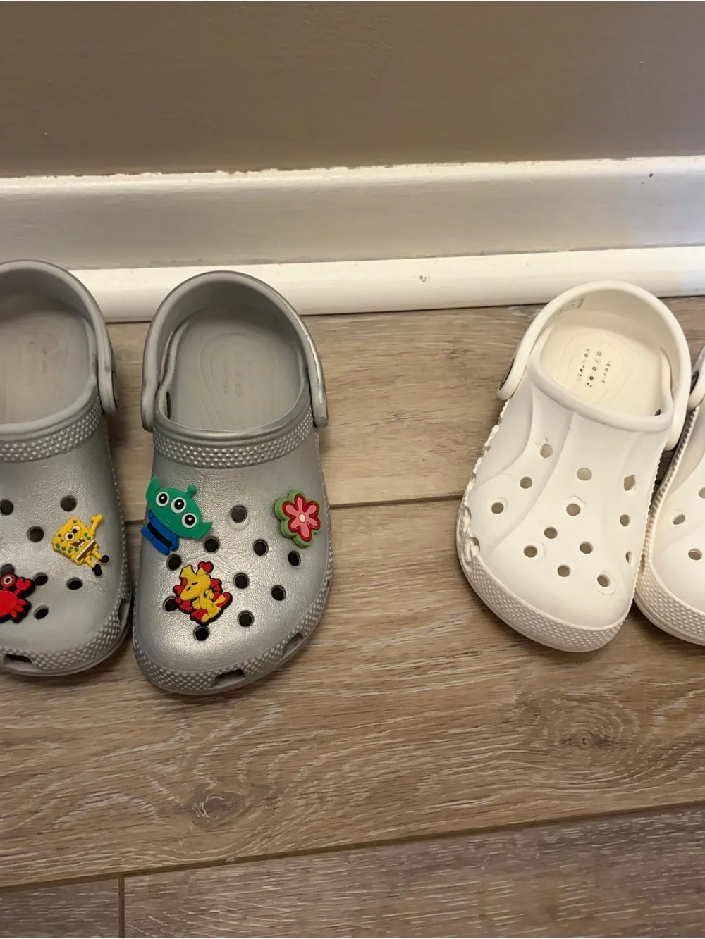 CROCS Kids Classic Clog in White